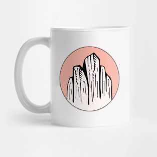 Mountains Sketch V19 Mug